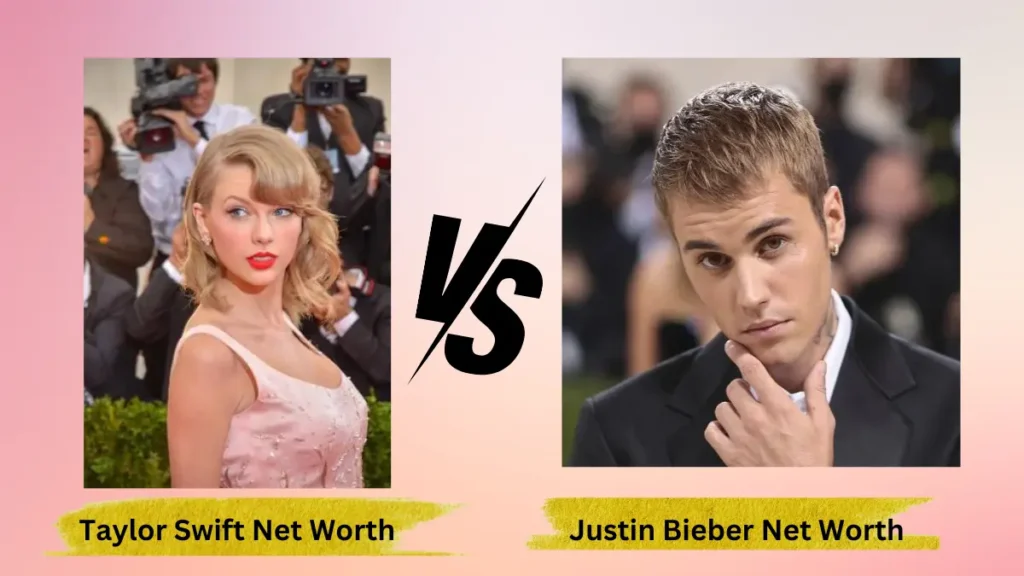 Who's richer, Justin Bieber or Taylor Swift?